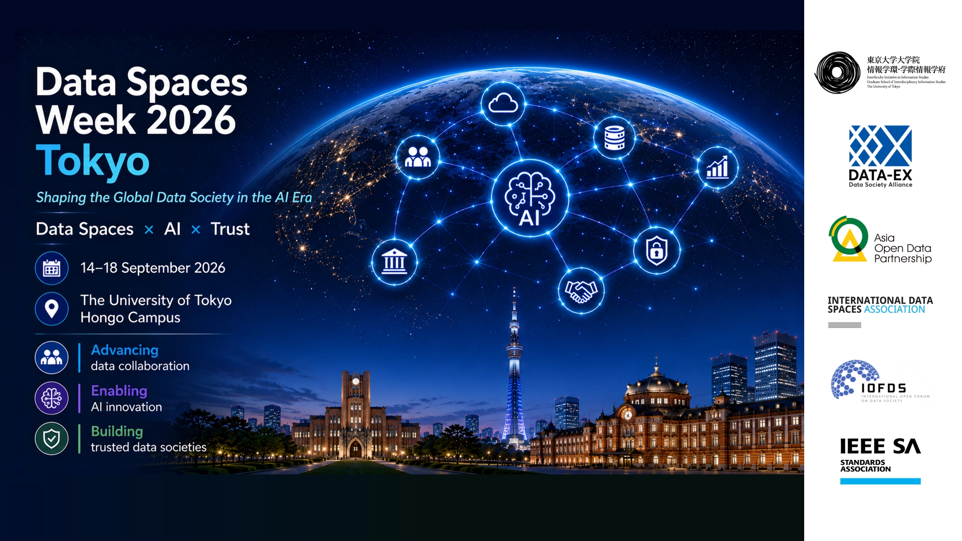 Data Spaces Week 2026 Tokyo | Shaping the Global Data Society in the AI Era