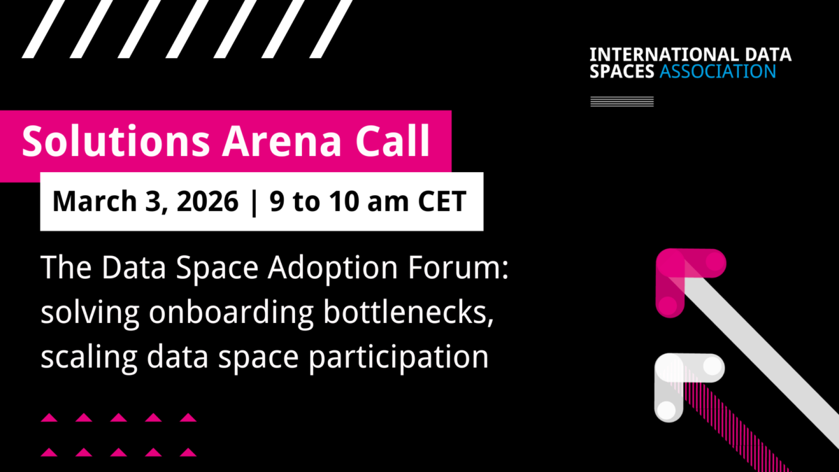 Solutions Arena Call | The Data Space Adoption Forum: solving onboarding bottlenecks, scaling data space participation