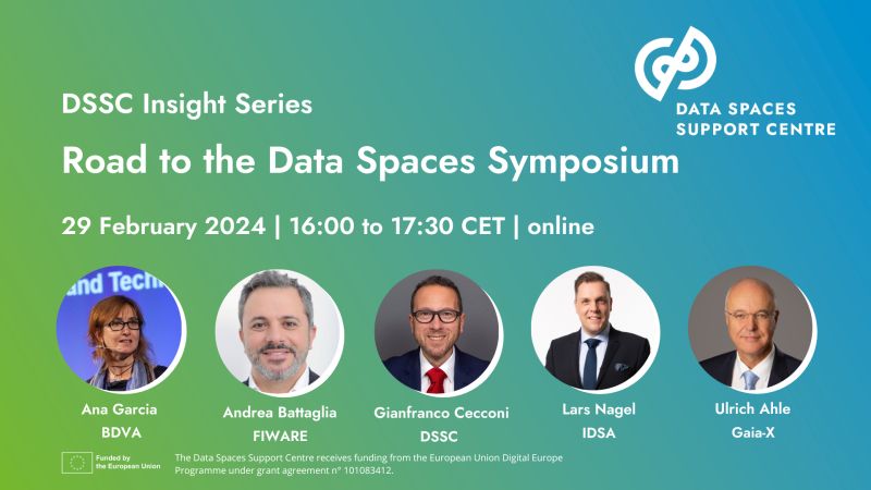 DSSC Insight Series: Road to the Data Spaces Symposium