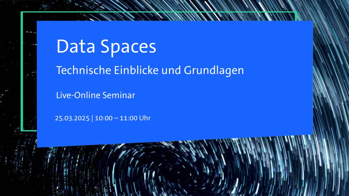 Bitkom Akademie Webinar | Data Spaces