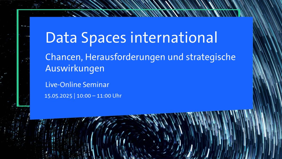 Bitkom Akademie Webinar | Data Spaces International