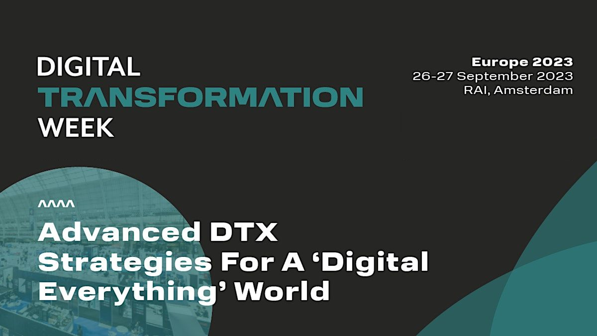 Digital Transformation Week Amsterdam | Data Sovereignty as a Human Right