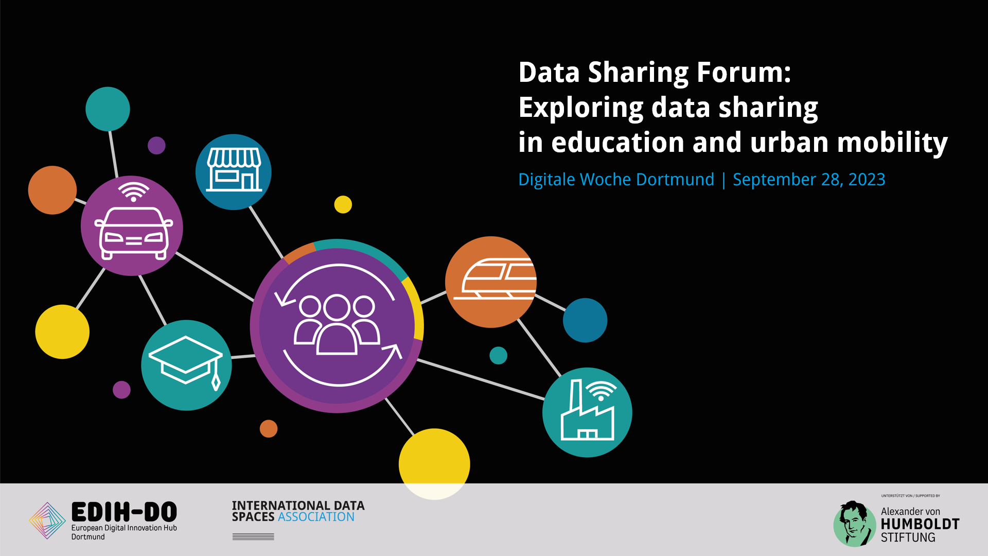 Data Sharing Forum | Exploring data sharing in education and urban mobility