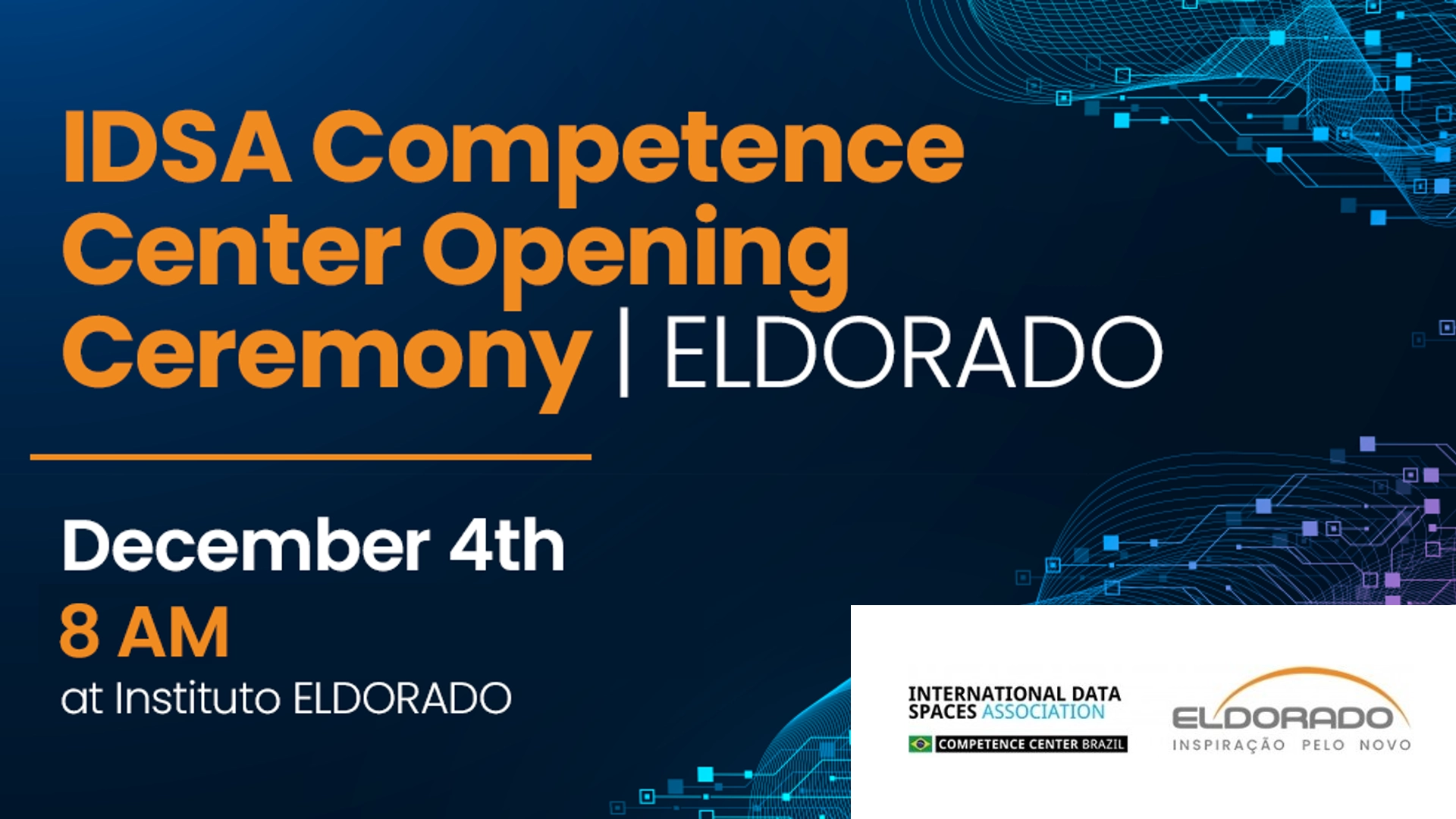 IDSA Competence Center Brazil | Opening Ceremony at ELDORADO