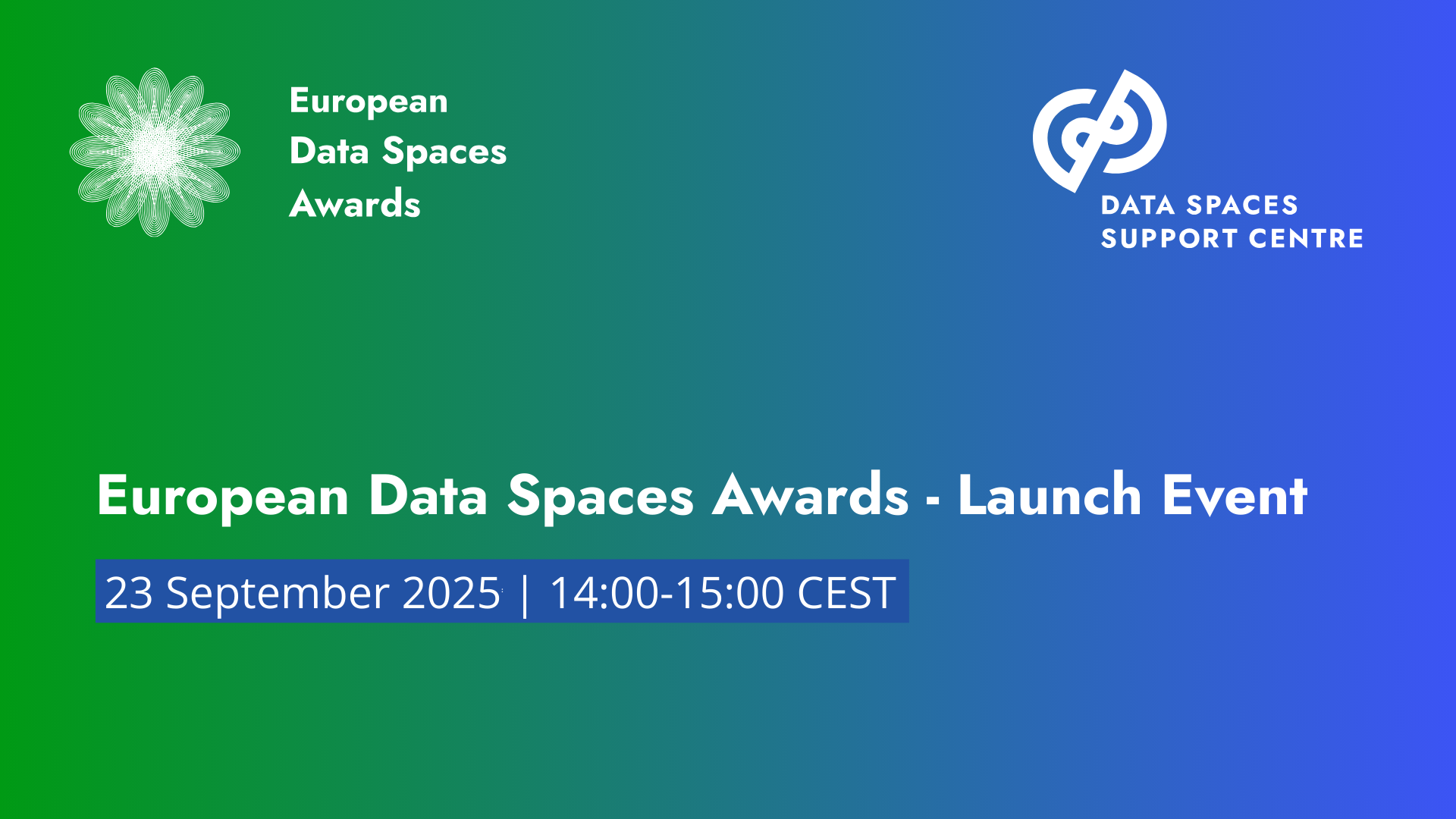 European Data Spaces Awards – Launch Event