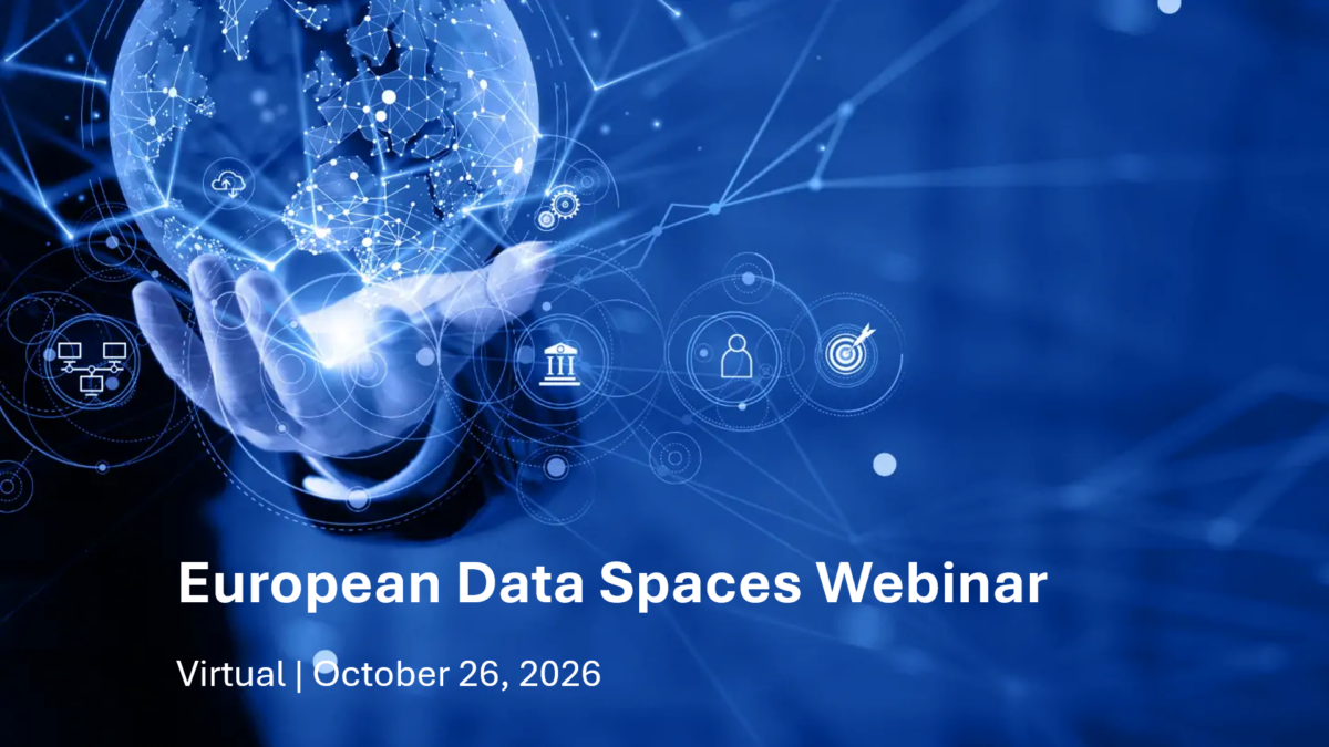 European Data Spaces Webinar