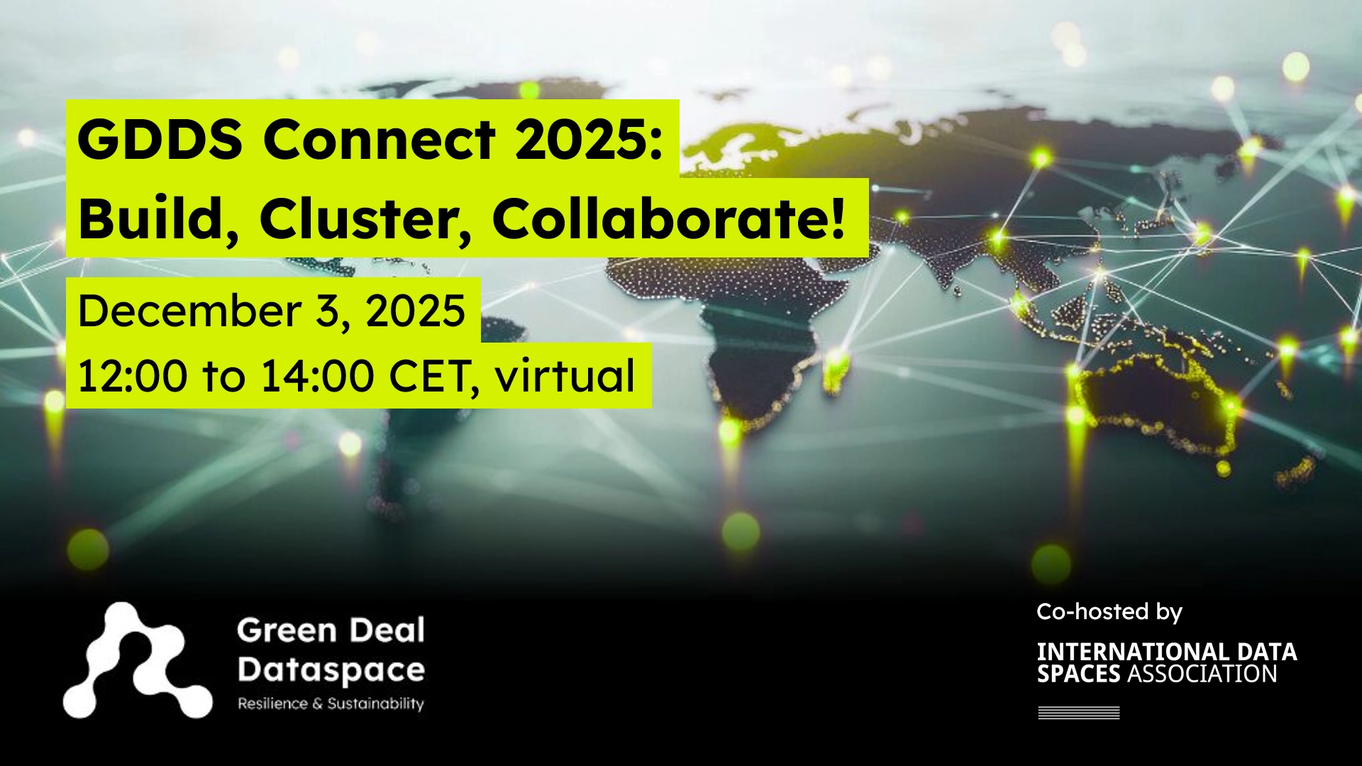 GDDS Connect 2025 | Build, Cluster, Collaborate!