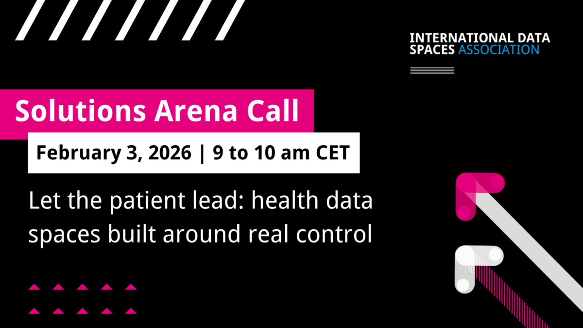 Solutions Arena Call | Let the patient lead: health data spaces built around real control