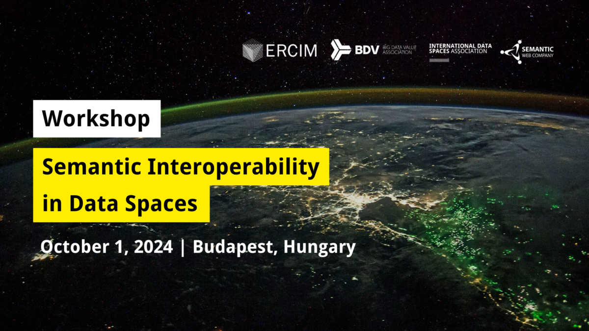 3rd Workshop on Semantic Interoperability in Data Spaces
