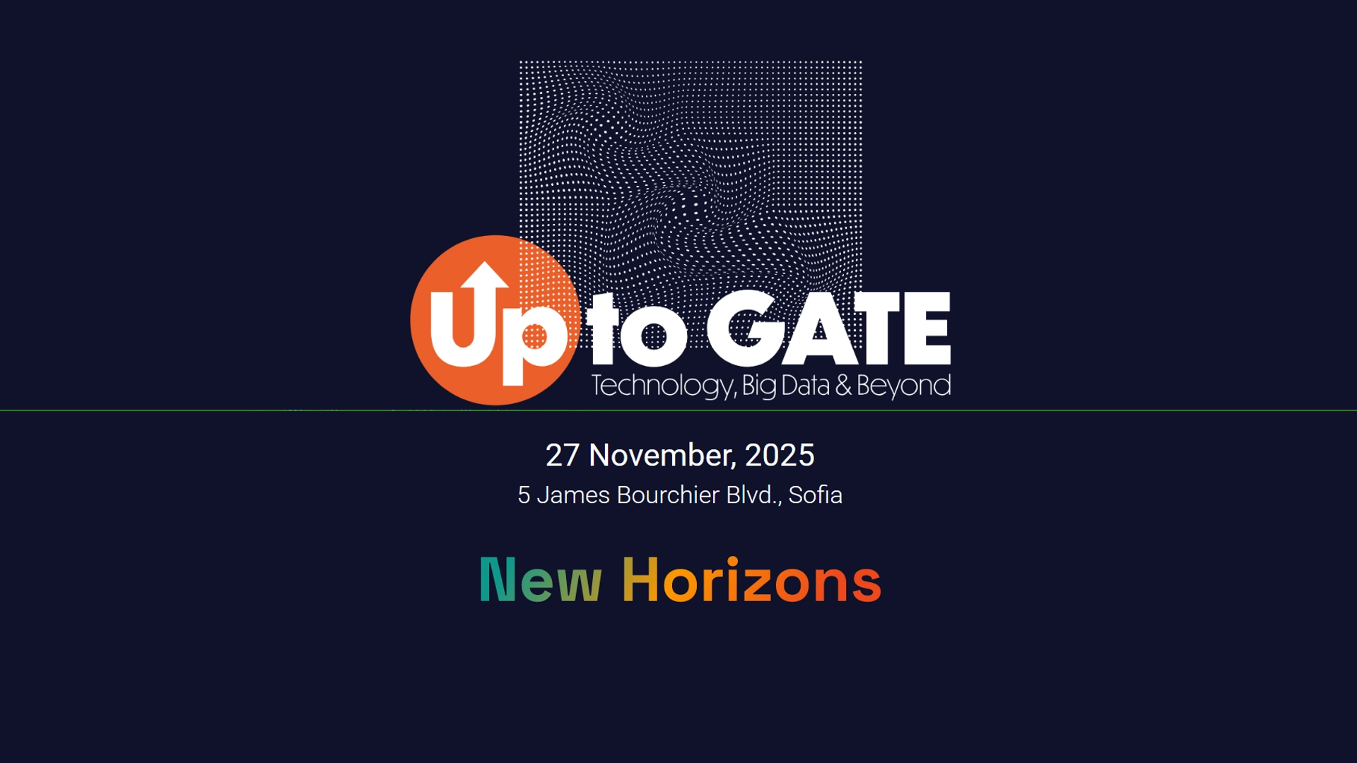 UpToGATE: New Horizons | Technology, Big Data & Beyond