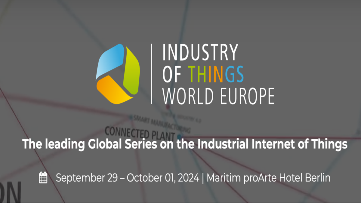 The leading Global Series on the Industrial Internet of Things